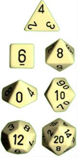 Terningsæt RPG: Opaque Ivory