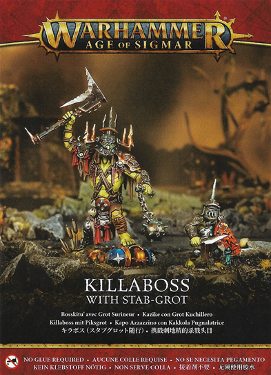Orruk Warclans: Killaboss with Stab-grot