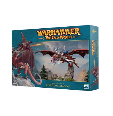 High Elves: Lord on Dragon