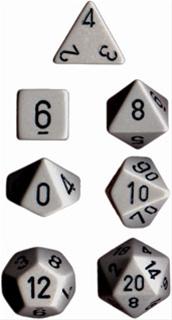 Terningsæt RPG: Opaque Grey