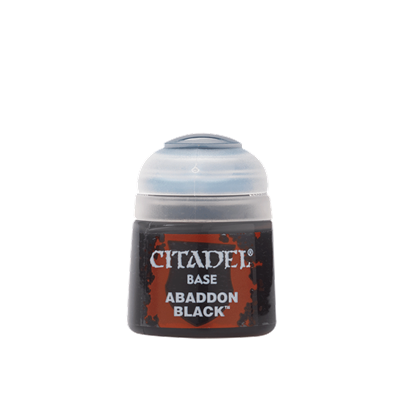Citadel Base: Abaddon Black 