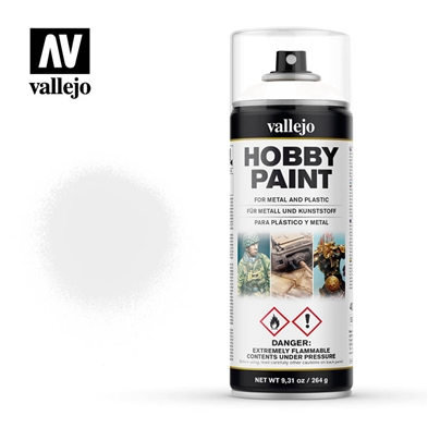 Vallejo Spray: Basic White (400ml)