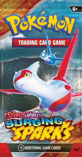 Pokemon: Surging Sparks booster