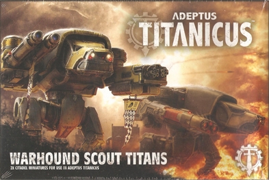 Adeptus Titanicus: Warhound Scout Titans 