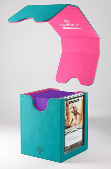 Gamegenic: Deck Box Squire PLUS 100+ XL Teal/Pink