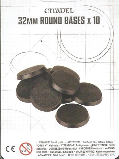 Citadel: 32mm Round Bases (10)