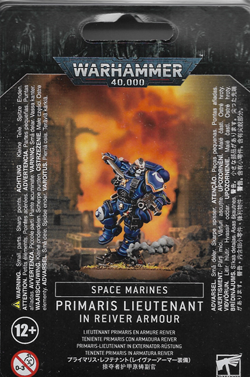 Space Marines: Primaris Lieutenant in Reiver Armour