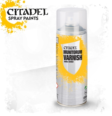 Citadel Spray: Munitorum Varnish (lak)