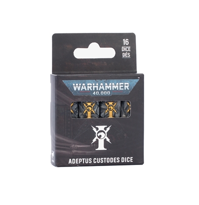 Adeptus Custodes: Dice Set PREORDER