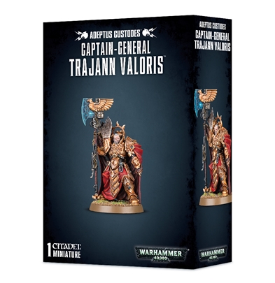 Adeptus Custodes: General Trajann Valoris