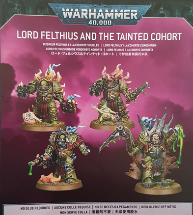 Death Guard: Lord Felthius and Tainted Cohort