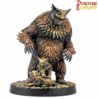 Dungeons & Lasers: Owlbear Family