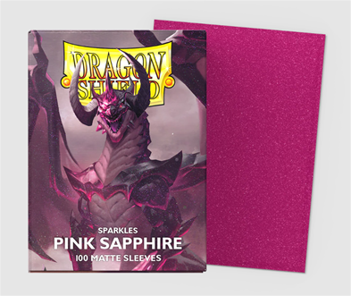 Dragon Shield Standard: Matte Pink Sapphire (100)	