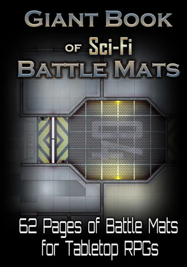 Giant Book of Sci-Fi Battle Mats (A3)