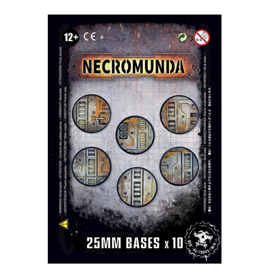 Necromunda: 25mm Round Bases (10)