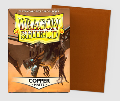 Dragon Shield Standard: Matte Copper (100 lommer)	