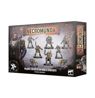 Necromunda: Palanite Enforcer Captains & Sergeants PREORDER