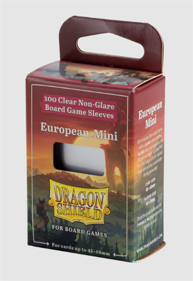 Board Game Sleeves: European Mini (45x68)
