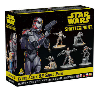 Star Wars Shatterpoint: Clone Force 99 Squad Pack