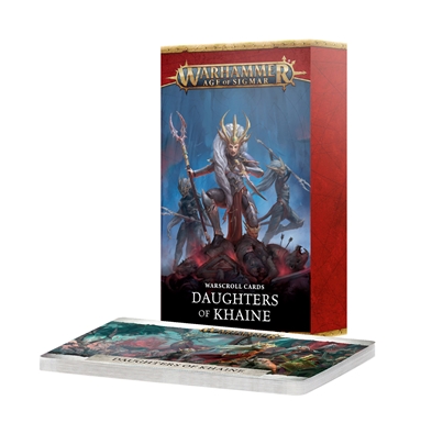 Daughters of Khaine: Warscroll Cards (4th Edition) PREORDER