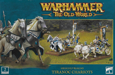 High Elves: Tiranoc Chariots / Chariots of Chrace