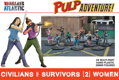 Pulp Adventure: Civilians & Survivors (Women)
