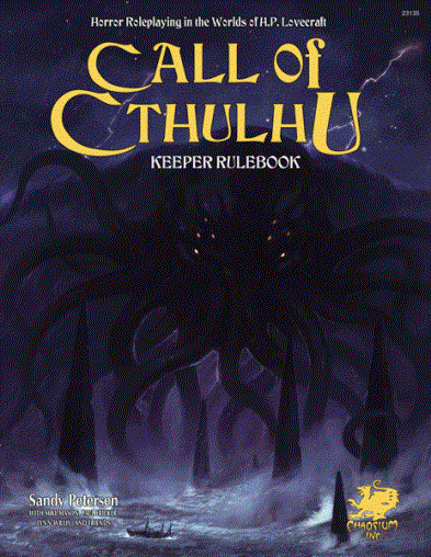 Call of Cthulhu Keeper Rulebook (7th)