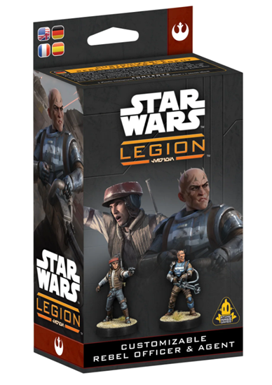 Star Wars Legion: Customizable Rebel Officer & Agent