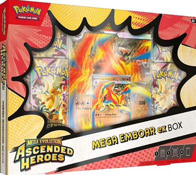 Pokemon: Mega Emboar EX box