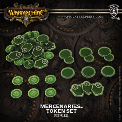 Warmachine: Mercenaries Token Set MKIII