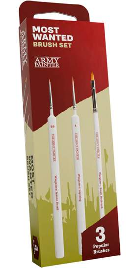 Wargamers Most Wanted Brush Set