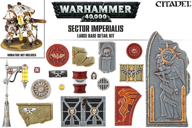 Citadel: Sector Imperialis Large Base Detail Kit