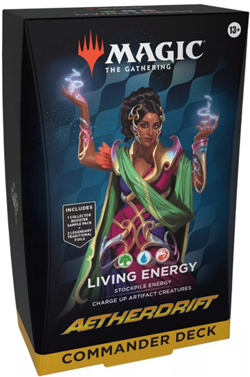 Aetherdrift Commander Deck: Living Energy