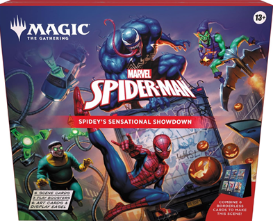 Magic: Spiderman Scene Box