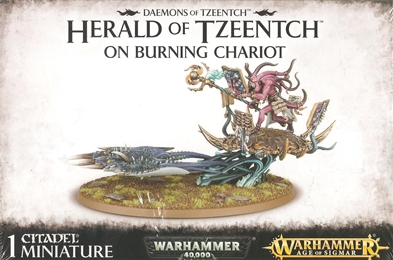 Herald of Tzeentch on Burning Chariot