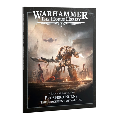 Journal Tactica: Prospero Burns - Judgement of Valdor PREORDER