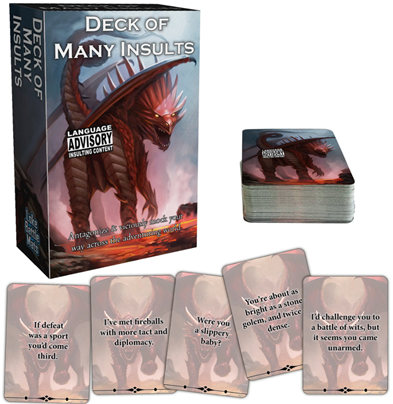 Deck of Many Insults