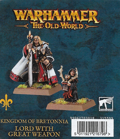 Bretonnia: Lord with Great Weapon