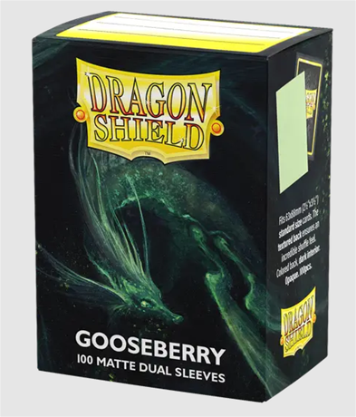 Dragon Shield Standard: Dual Matte Gooseberry (100)
