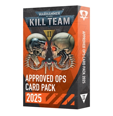 Kill Team: Approved Ops Card Pack 2025 PREORDER
