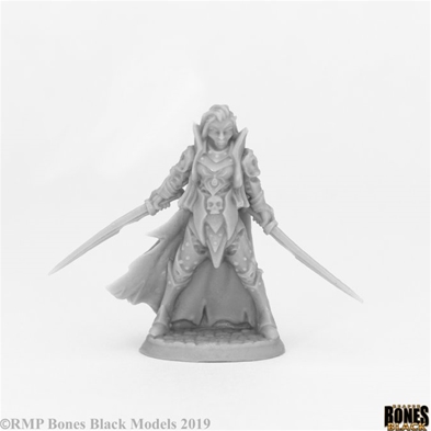 Reaper Bones Black: Drow Rogue