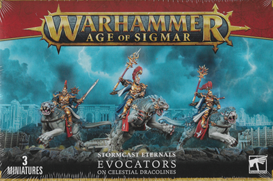 Stormcast Eternals: Evocators on Celestial Dracolines