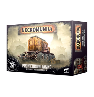 Necromunda: Promethium Tanks on Cargo-8 Trailer
