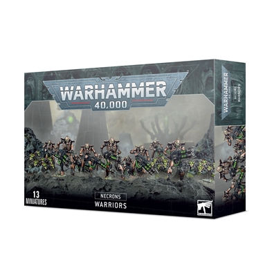 Necrons: Warriors with Scarab Swarms