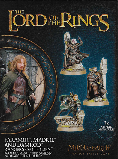 Faramir, Madril and Damrod, Rangers of Ithilien