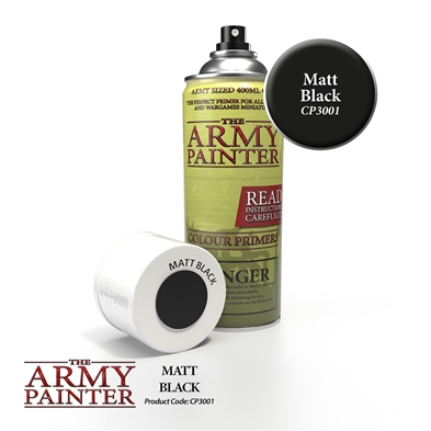 The Army Painter Spray: Matt Black