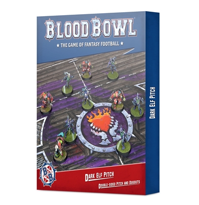 Blood Bowl: Dark Elf Pitch & Dugout 