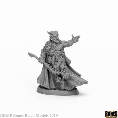 Reaper Bones Black: Vatanis, Hellborn Warlock