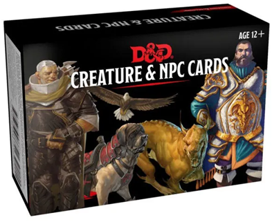 Dungeons & Dragons 5: Creature & NPC Cards