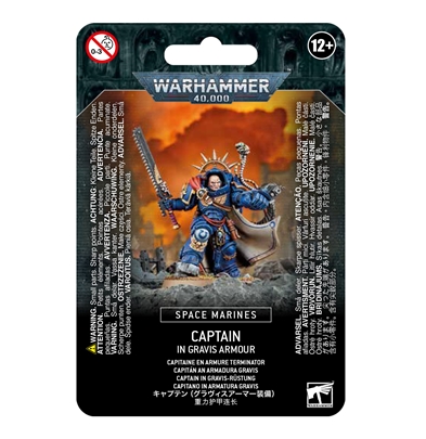 Space Marines: Captain in Gravis Armour